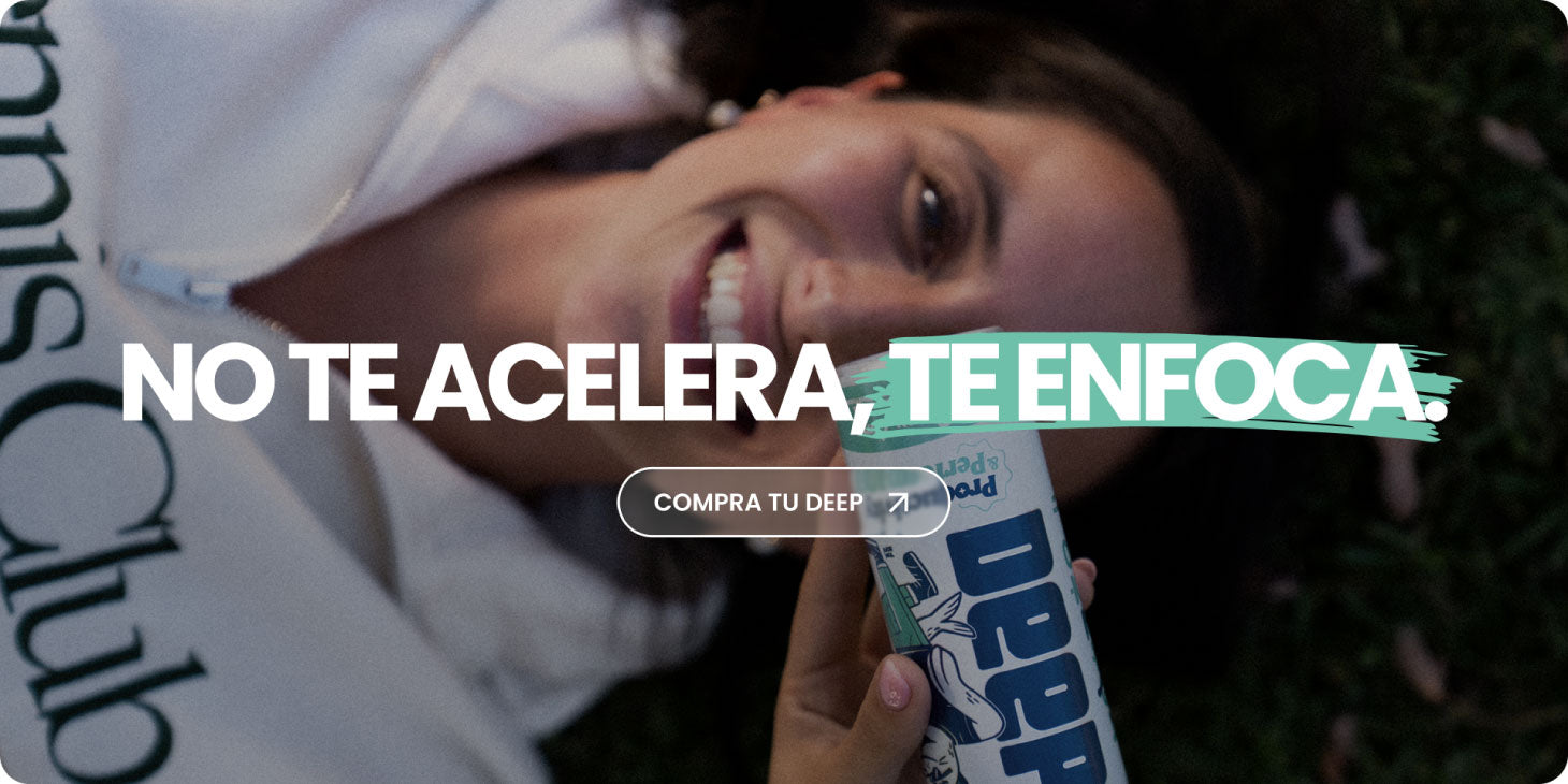 No te acelera, te enfoca