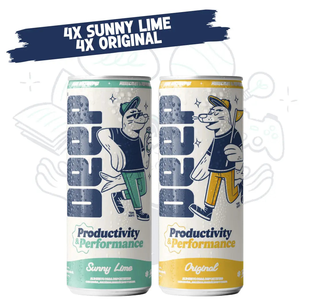 Pack Mix 8X Deep Original y Sunny Lime 250ml