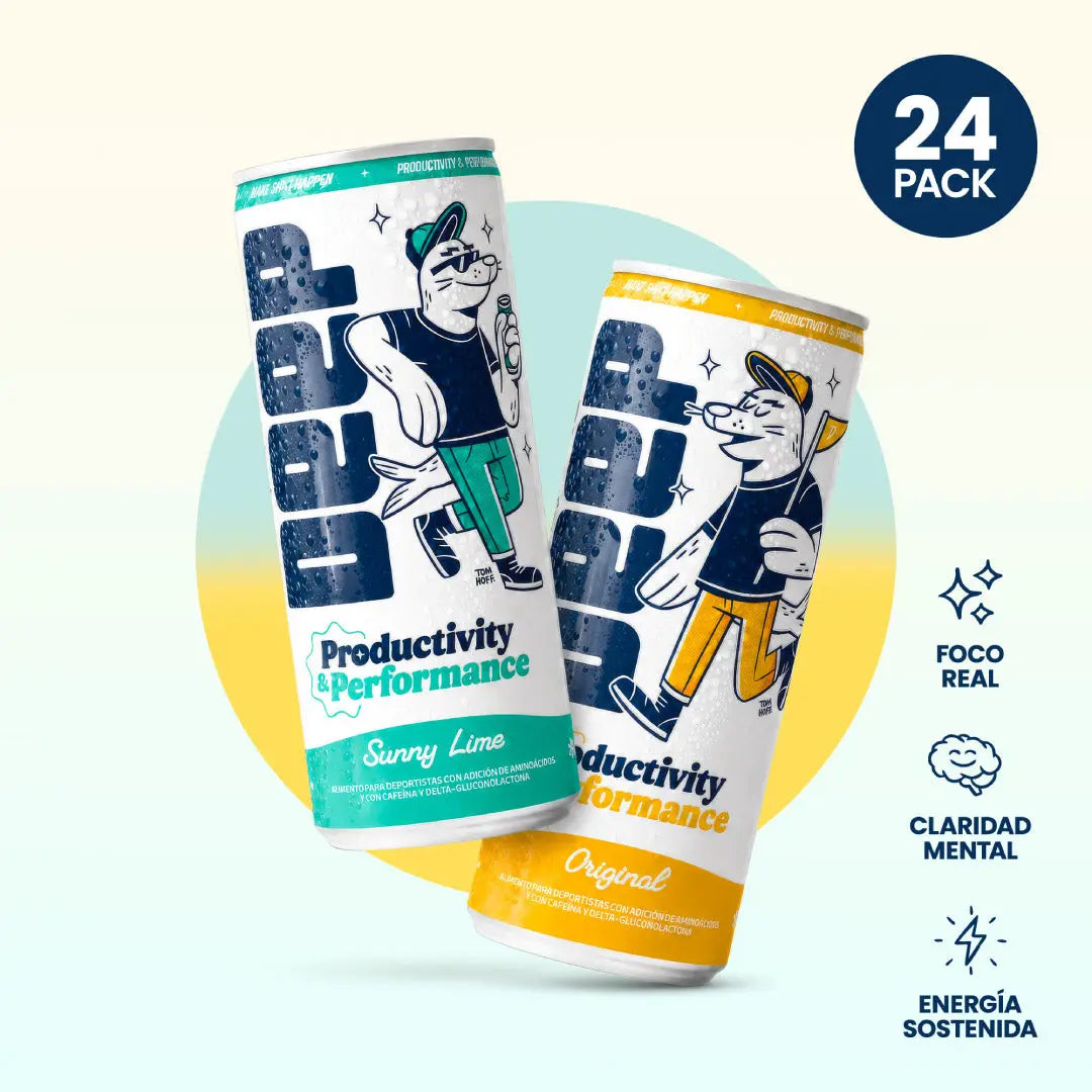 Bandeja Mix x24 Deep Original y Sunny Lime 250ml
