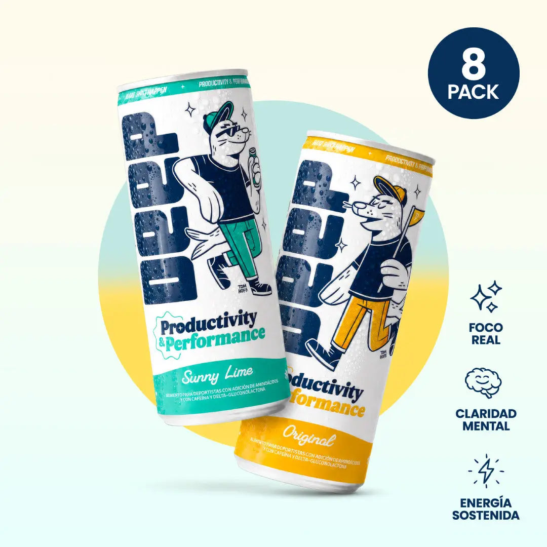 Pack Mix x8 Deep Original y Sunny Lime 250ml