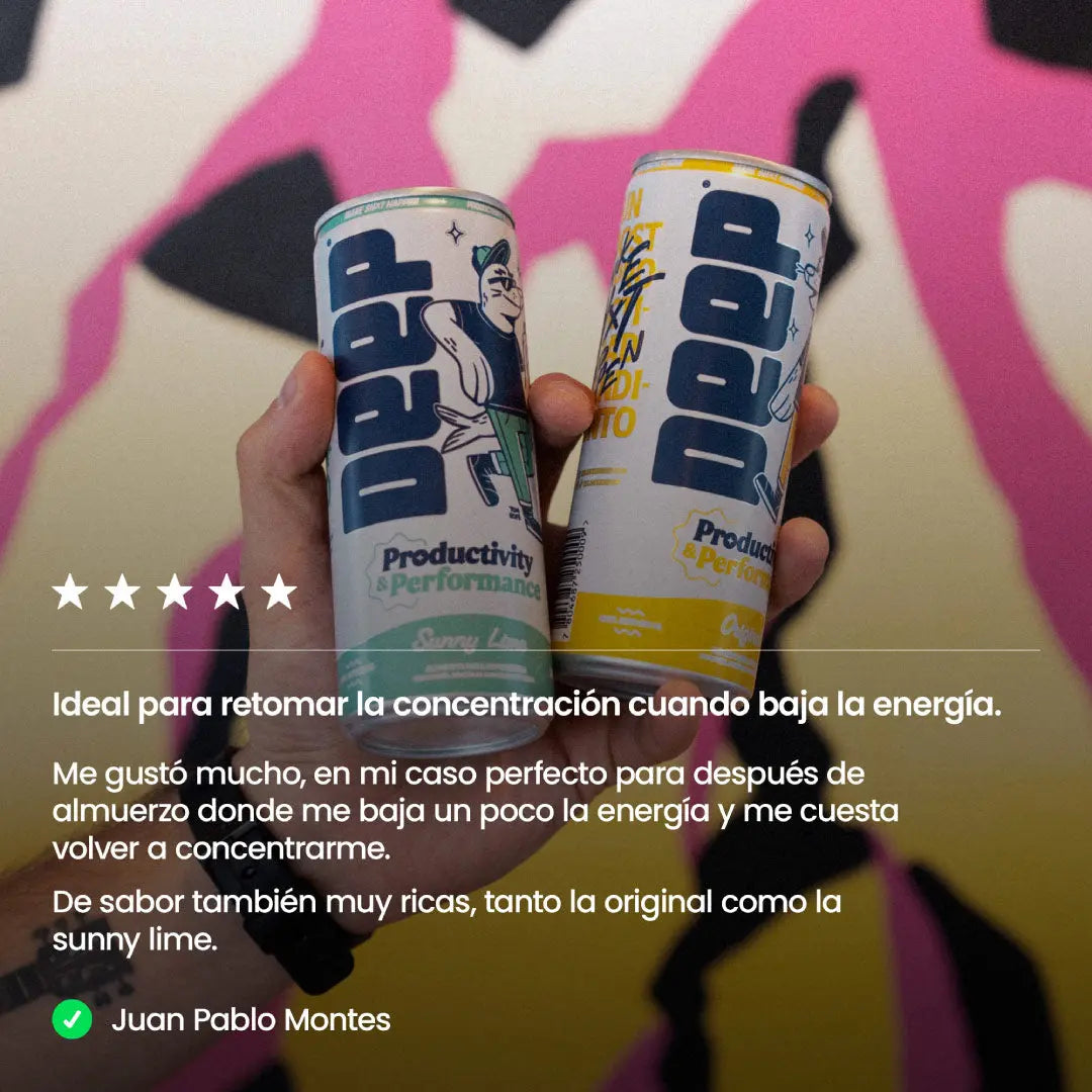 Bandeja Mix x24 Deep Original y Sunny Lime 250ml
